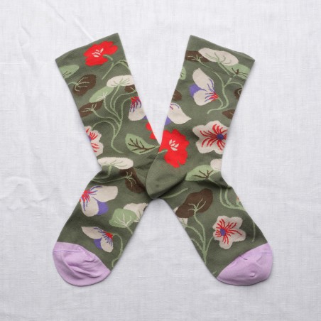 Chaussettes Fleurs